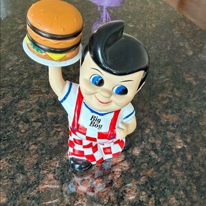 Classic Mascot Figure - Red & White Checker Outfit
